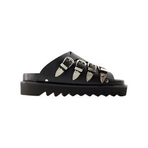 Aj1304 Sandals - Toga Pulla - Leather - Black